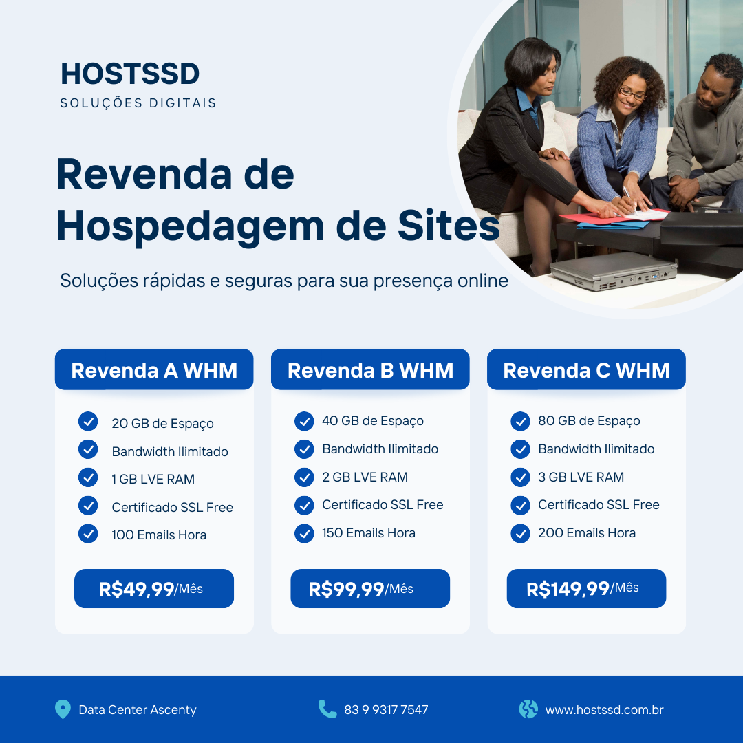 Revenda de Hospedagem de Sites